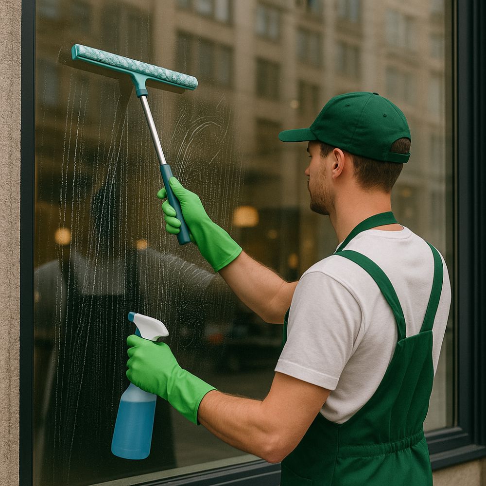 Professionelle Fensterreinigung Hamburg für private Haushalte und Unternehmen. Klare Sicht dank moderner Technik und geschultem Personal.